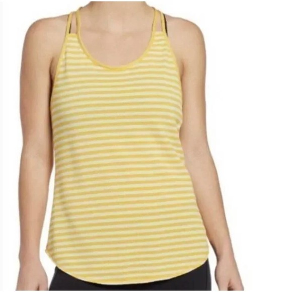 Calia by Carrie Underwood Move Striped Tank | Size Small - Picture 1 of 8